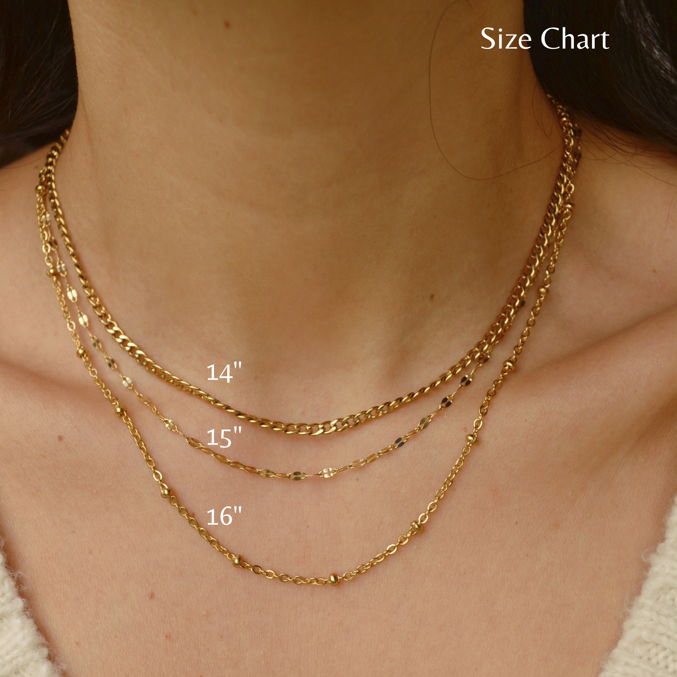 Memoir Gold plated Brass 16 Inch light weight choker Box design chain  necklace Men Women (CNSV1404) : Amazon.in: Fashion